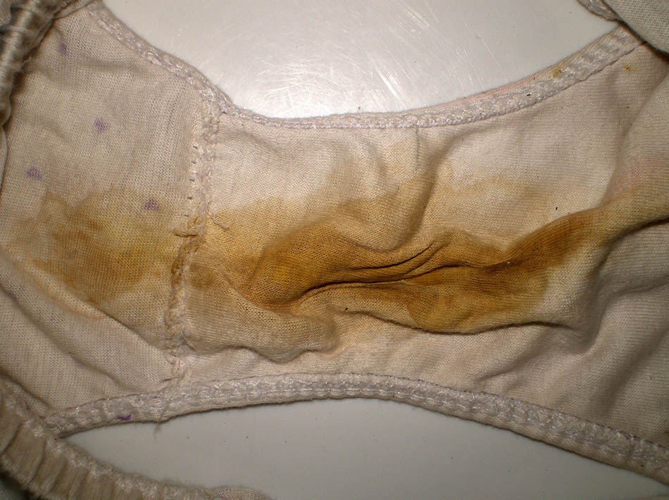 Dirty Stained Panties. 