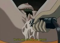 Hentai whore gets blackmailed and abused