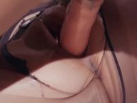 Two hot Euro girls have some fun, one fucks the other with a strapless dildo