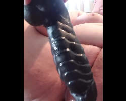 Amateur SSBBW fucks her fat wet pussy