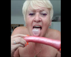SSBBW GILF toys her creamy pussy and tastes herself